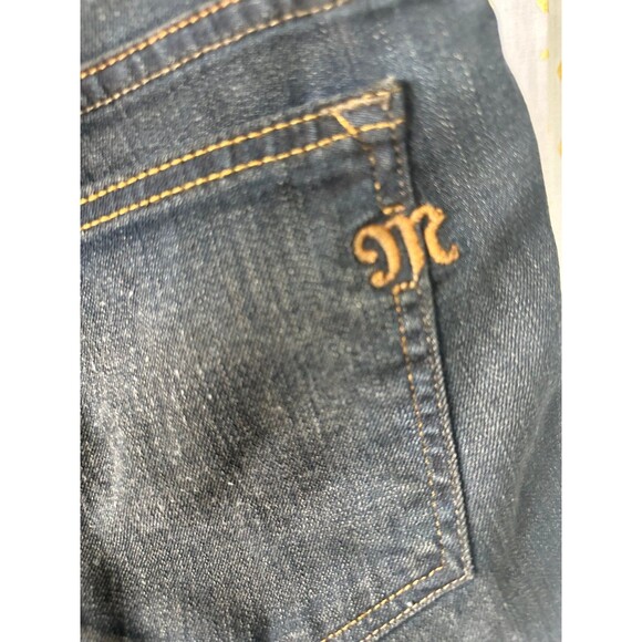 Miss Me Women's Stretch Bootcut Flare Faux Front Pockets Zip Up Denim Jeans 30 - Picture 4 of 7